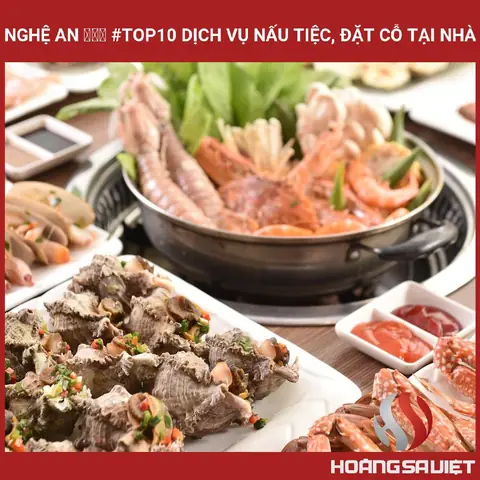 Dịch Vụ Nấu Tiệc, Đặt Cỗ Tại Nhà Uy Tín, Giá Rẻ Tại Nghệ An