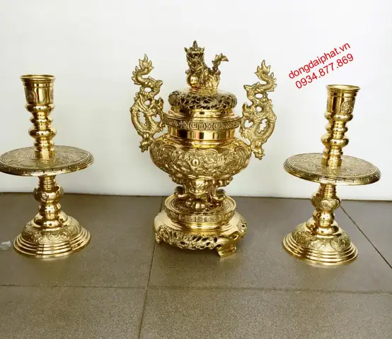 Top 7 Mẫu Đỉnh Đồng Thờ Cúng Nhỏ Đẹp, Giá Tốt Cho Không Gian Gia Tiên