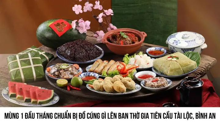 Top 10+ Mâm Cúng Mùng 1 & Rằm Đủ Đầy, Chuẩn Tâm Linh Cho Mọi Gia Đình