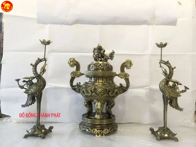 Top 10 Bộ Đồ Thờ Cúng Gia Tiên Bằng Đồng Đẹp Và Chất Lượng Nhất