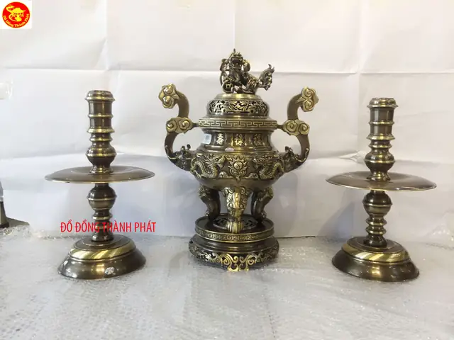 Top 10 Bộ Đồ Thờ Cúng Gia Tiên Bằng Đồng Đẹp Và Chất Lượng Nhất