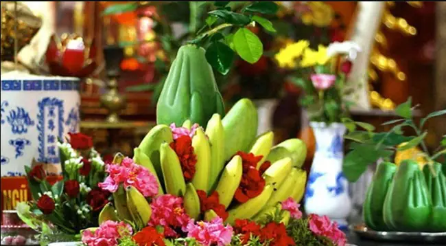 Mâm Cúng Đầy Đủ Và Văn Khấn Cho Ngày Mùng 1 Và Ngày Rằm...