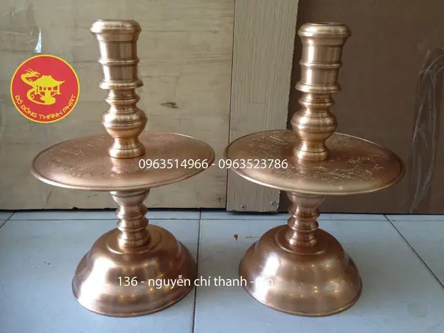 Top 5 Bộ Đồ Thờ Cúng Bằng Đồng Đỏ Phổ Biến Nhất Hiện Nay