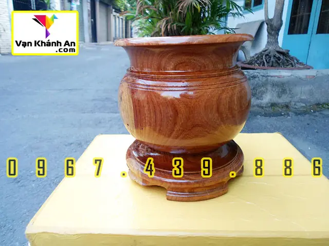 Top 5 Lư Hương Cắm Nhang Bằng Gỗ Gõ Đỏ Đáng Mua Nhất Hiện Nay