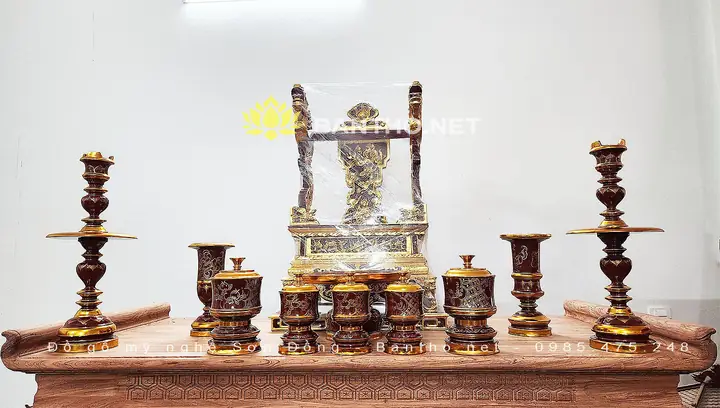 Top 10 Mẫu Đồ Thờ Cúng Gỗ Sơn Son Tốt Nhất, Chất Lượng Nhất Hiện Nay