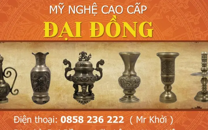 Top 10 Cửa Hàng Đồ Đồng Thờ Cúng Uy Tín Nhất Tại Nam Định (2026)