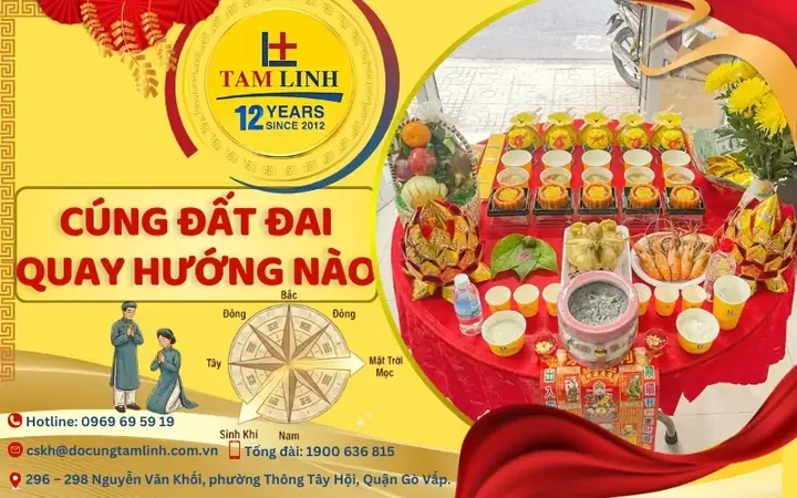 Đứng Cúng Đất Đai Gia Tiên Quay Hướng Nào Cho Đúng?