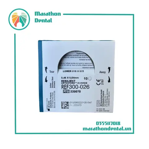 Dây Cung Ss Vuông Hàm Trên Và Dưới 3m