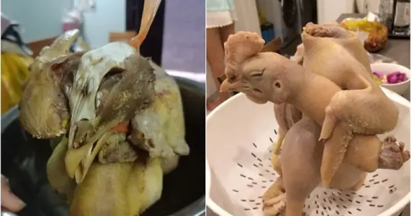 Dân Mạng "đứng Hình" Với Món Gà Luộc Trên Mâm Cỗ Cúng Rằm ...