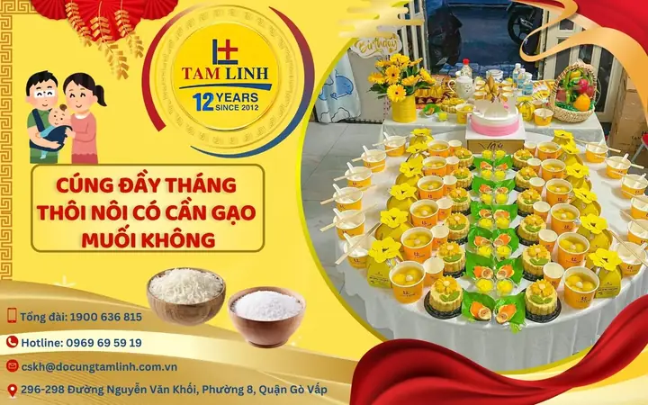 Ý Nghĩa Và Cách Thức Sử Dụng Gạo Muối Trong Lễ Cúng Đầy Tháng Cho Bé