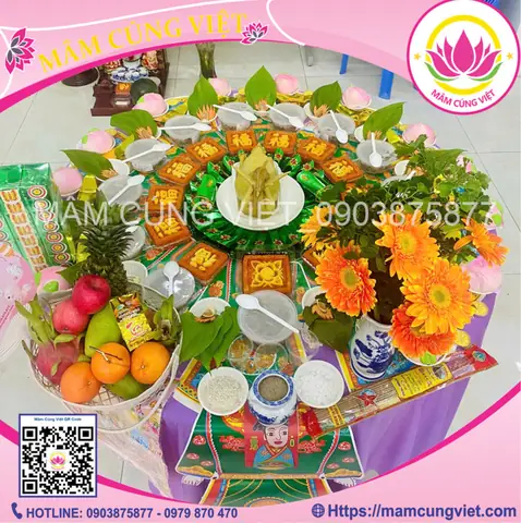 Mâm Cúng Đầy Tháng Bé Trai ⭐️ Giá Rẻ Uy Tín Chất Lượng