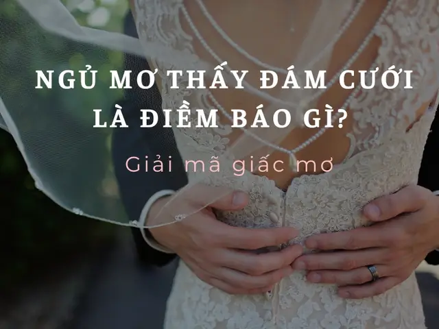 Giải Mã Giấc Mơ Thấy Đám Cưới Của Mình: Điềm Báo Gì & Nên Làm Gì?