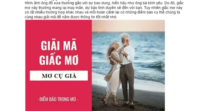 Giải Mã Giấc Mơ Thấy Ông Ngoại Quá Cố: Những Điềm Báo Và Ý Nghĩa Sâu Xa
