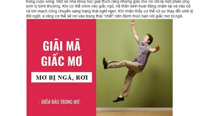 Giải Mã Giấc Mơ Trượt Chân: Điềm Báo Gì & Cách Xử Lý