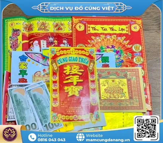 Cẩm Nang Chuẩn备: Giấy Cúng Giao Thừa Gồm Những Gì Và Cách Hóa Vàng Đúng Nghi Lễ