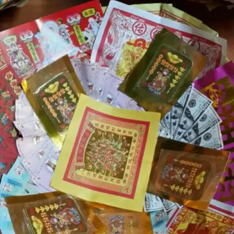 Trọn Bộ Phần Cúng Thần Tài Mùng 10 Và Bộ Khai Trương Giấy Người ...