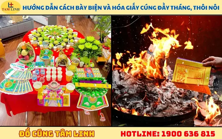 Cẩm Nang Chuẩn Bị Giấy Cúng Đầy Tháng Và Thôi Nôi Cho Bé Trọn Vẹn