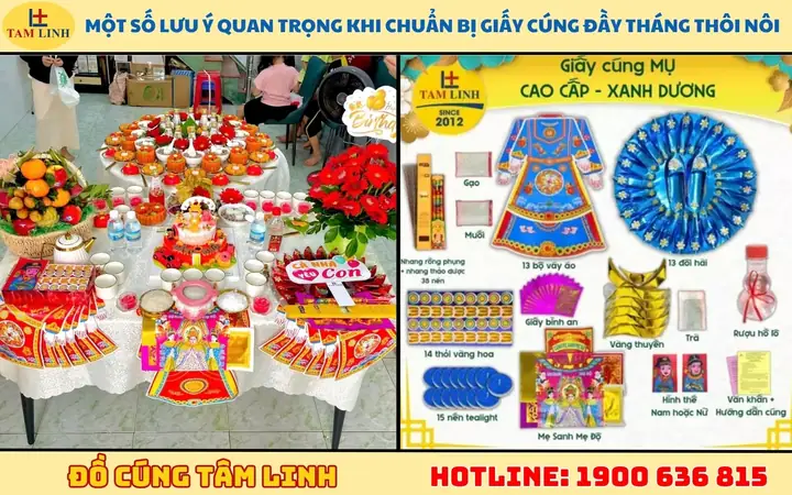 Cẩm Nang Chuẩn Bị Giấy Cúng Đầy Tháng Và Thôi Nôi Cho Bé Trọn Vẹn