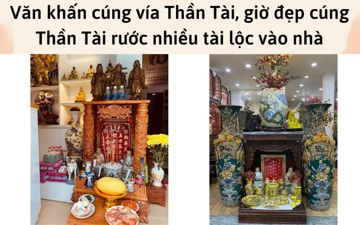 Văn Khấn Cúng Vía Thần Tài, Giờ Đẹp Cúng Thần Tài Rước Nhiều Tài ...