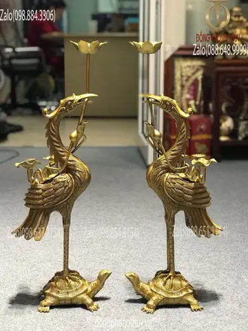 Bảng Giá 15+ Mẫu Hạc Đồng Thờ Cúng Phổ Biến Nhất Hiện Nay