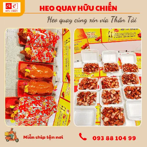 Heo Quay Cúng Vía Thần Tài 2025 - Lộc Lá Đủ Đầy - Heo Quay Hữu ...