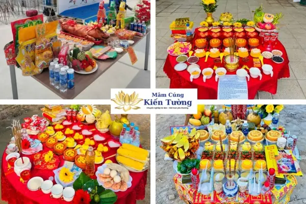 Tổng Hợp Các Hình Ảnh Mâm Cúng Động Thổ Được Ưa Chuộng Nhất