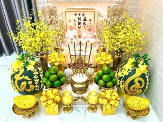 Top 15 Mẫu Hình Ảnh Bàn Thờ Thần Tài Đẹp Nhất Hiện Nay