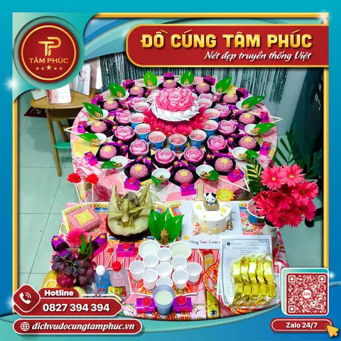 Mâm Cúng Đầy Tháng Bé Gái: Cẩm Nang Chuẩn Bị Trọn Vẹn Ý Nghĩa