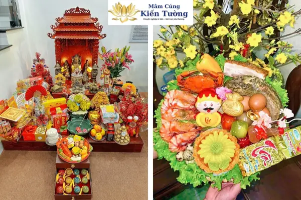 Cẩm Nang Hình Ảnh Mâm Cúng Thần Tài Chuẩn Phong Thủy, Chiêu Tài Đón Lộc