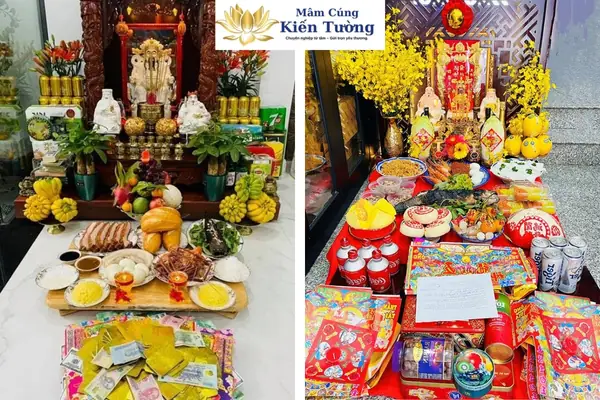 Cẩm Nang Hình Ảnh Mâm Cúng Thần Tài Chuẩn Phong Thủy, Chiêu Tài Đón Lộc