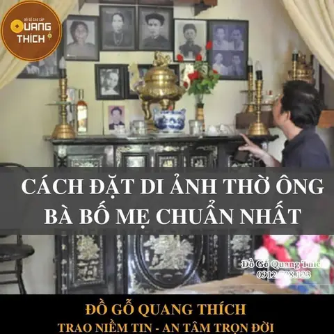 Ý Nghĩa Và Quy Tắc Trong Hình Ảnh Thờ Cúng Ông Bà