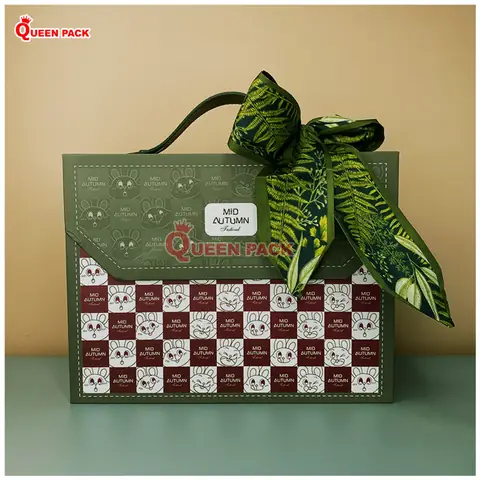 Hộp Đựng 6 Bánh Trung Thu Cao Cấp - Hình Thỏ - 50-75-100gr ...