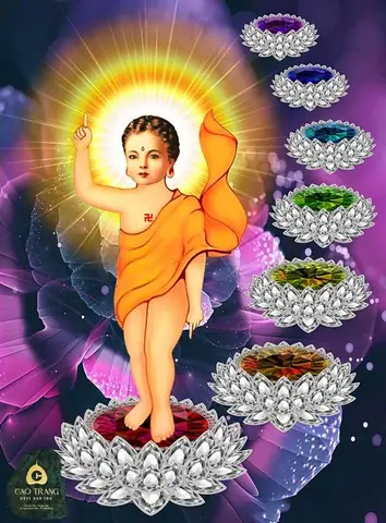 Hình Phật Thích Ca Lúc Nhỏ Đẹp Nhất