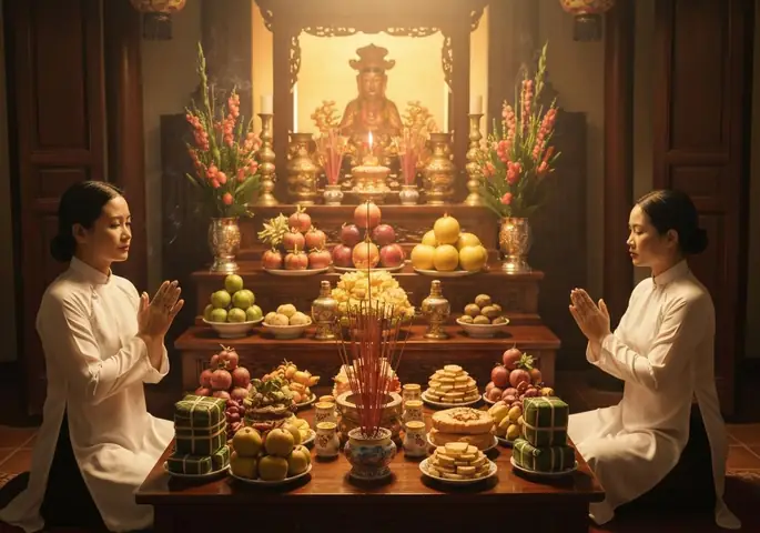 Các Mẫu Hoa Cúng Bà Cô Tổ: Ý Nghĩa Phong Thủy Và Lễ Vật Trang Trọng