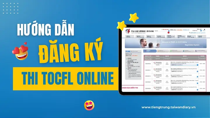 Hướng Dẫn Đăng Ký Thi Tocfl Online Đầy Đủ Nhất