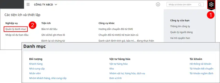 Làm Thế Nào Để Xóa Hàng Loạt Danh Mục Khách Hàng, Nhà Cung Cấp ...