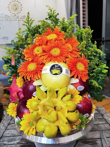 Mâm Lễ Hoa Quả Cúng Mùng 1 Gia Tiên Và Thần Linh Đầy Đủ - Tâm Đồ Lễ