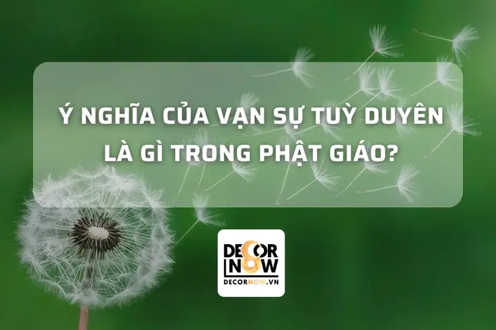 Ý Nghĩa Vạn Sự Tuỳ Duyên Là Gì Trong Phật Giáo?