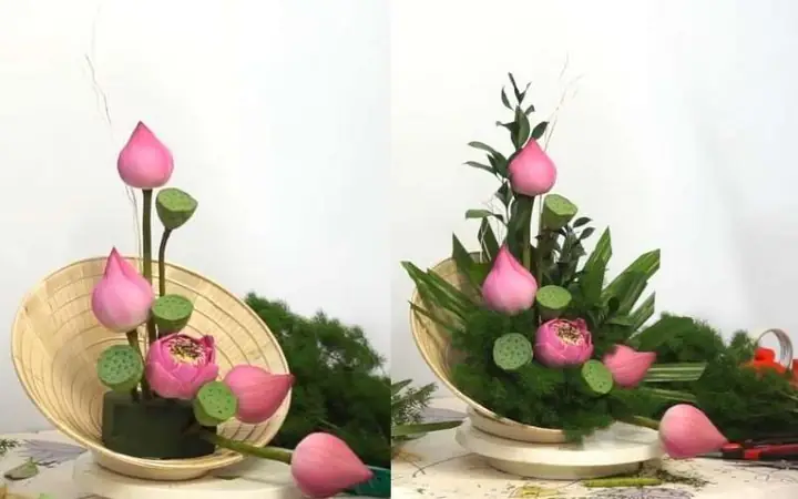 20+ Mẫu Cắm Hoa Sen Cúng Phật Đẹp, Tươi Lâu & Ý Nghĩa Tâm Linh