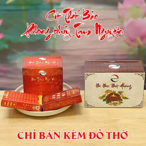 Cốt Thất Bảo Và Bộ Bốc Bát Hương Phong Thuỷ Tam Nguyên Giá Gốc