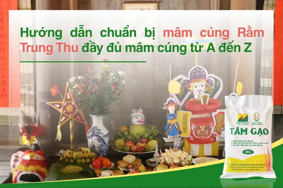 Hướng Dẫn Chuẩn Bị Mâm Cúng Rằm Trung Thu. Khám Phá Nét Độc ...