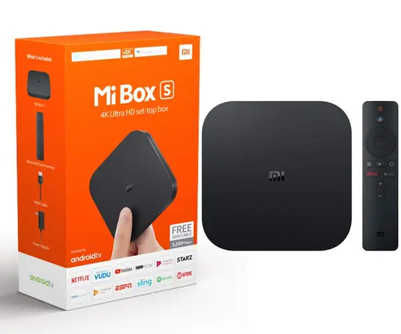 Thiết Bị Mibox S Android Tv 4k Hdr | Vankyo Việt Nam