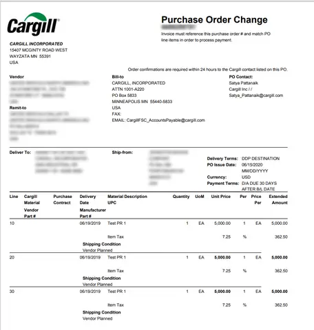 Thay Đổi Thông Tin Po | Cổng Thông Tin Dành Cho Nhà Cung Cấp