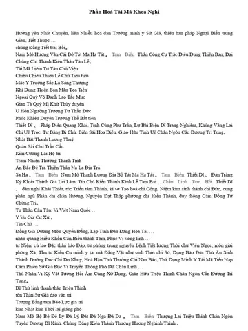 Phần Hoá Tài Mã Khoa Nghi | Pdf