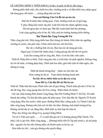 Hóa Mã Khoa Nghi Chuẩn Ngày | Pdf