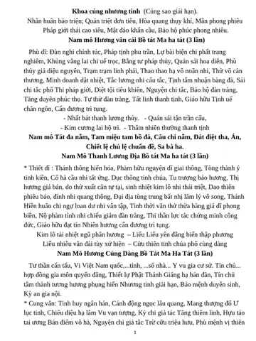 Cúng Nhương Tinh Khoa: Cẩm Nang Toàn Tập Về Giải Hạn Sao Chiếu Mệnh