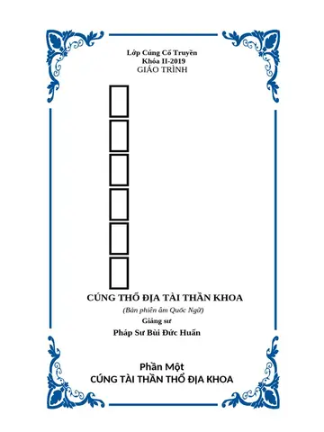 Khoa Cúng Thần Tài: Hướng Dẫn Chi Tiết Từ A-z Cho Người Mới Bắt Đầu Khoa Cúng Thần Tài: Hướng Dẫn Chi Tiết Từ A-z Cho Người Mới Bắt Đầu