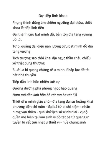 Khoa Cúng Tiếp Linh Âm Hán: Những Điều Cần Biết Về Nghi Thức Trang Trọng Này