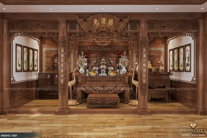 Kích Thước Bàn Để Mâm Cơm Cúng Chuẩn Phong Thủy Và Phù Hợp Không Gian Thờ