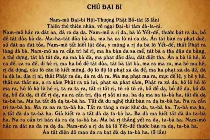 Chú Đại Bi